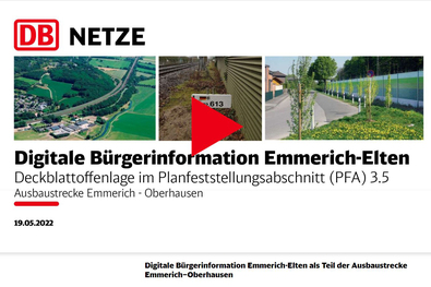 Screenshot digitale Bürgerinformationsveranstaltung PFA 3.5