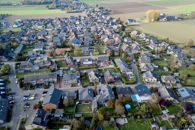 Luftaufnahme Wohngebiet Emmerich (Foto: RC-Map24)